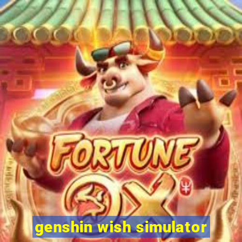 genshin wish simulator