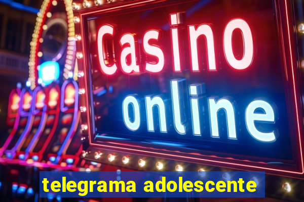 telegrama adolescente