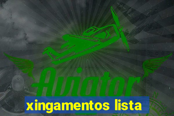 xingamentos lista