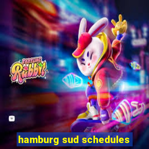 hamburg sud schedules