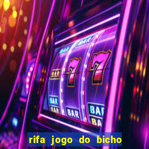 rifa jogo do bicho para imprimir