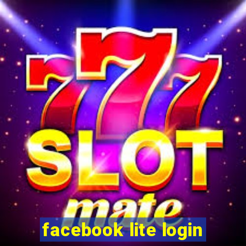 facebook lite login