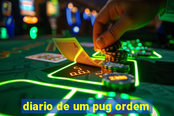 diario de um pug ordem