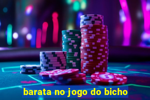 barata no jogo do bicho