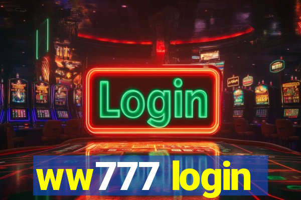 ww777 login