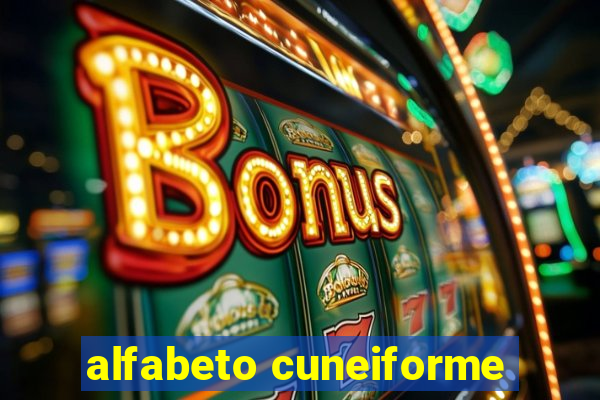 alfabeto cuneiforme