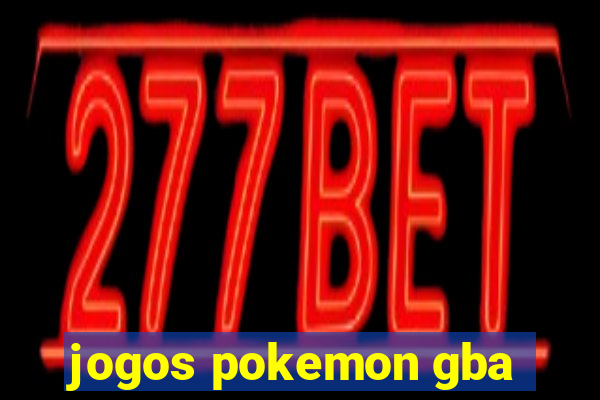 jogos pokemon gba