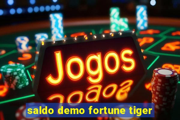 saldo demo fortune tiger